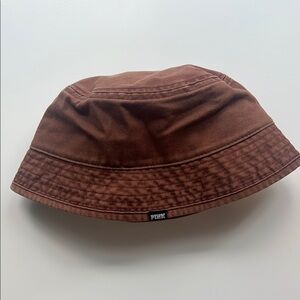 PINK Victoria's Secret brown Bucket Hat
